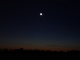 the moon pleiades mercury conjunction